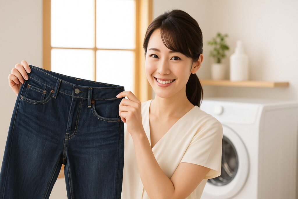 デニムの洗い方の基本|洗濯前の準備と注意点