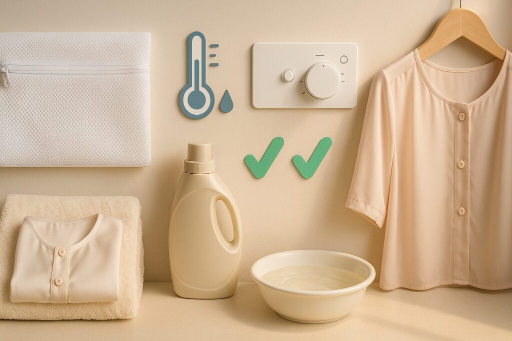 シルクの洗濯で失敗しないポイント