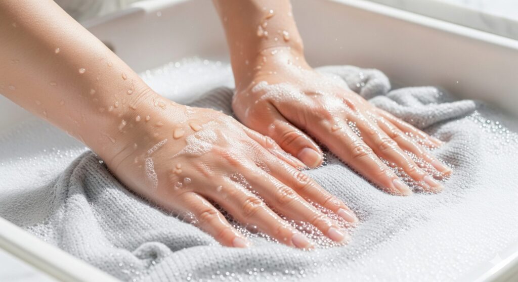 セーターの洗い方【手洗い編】