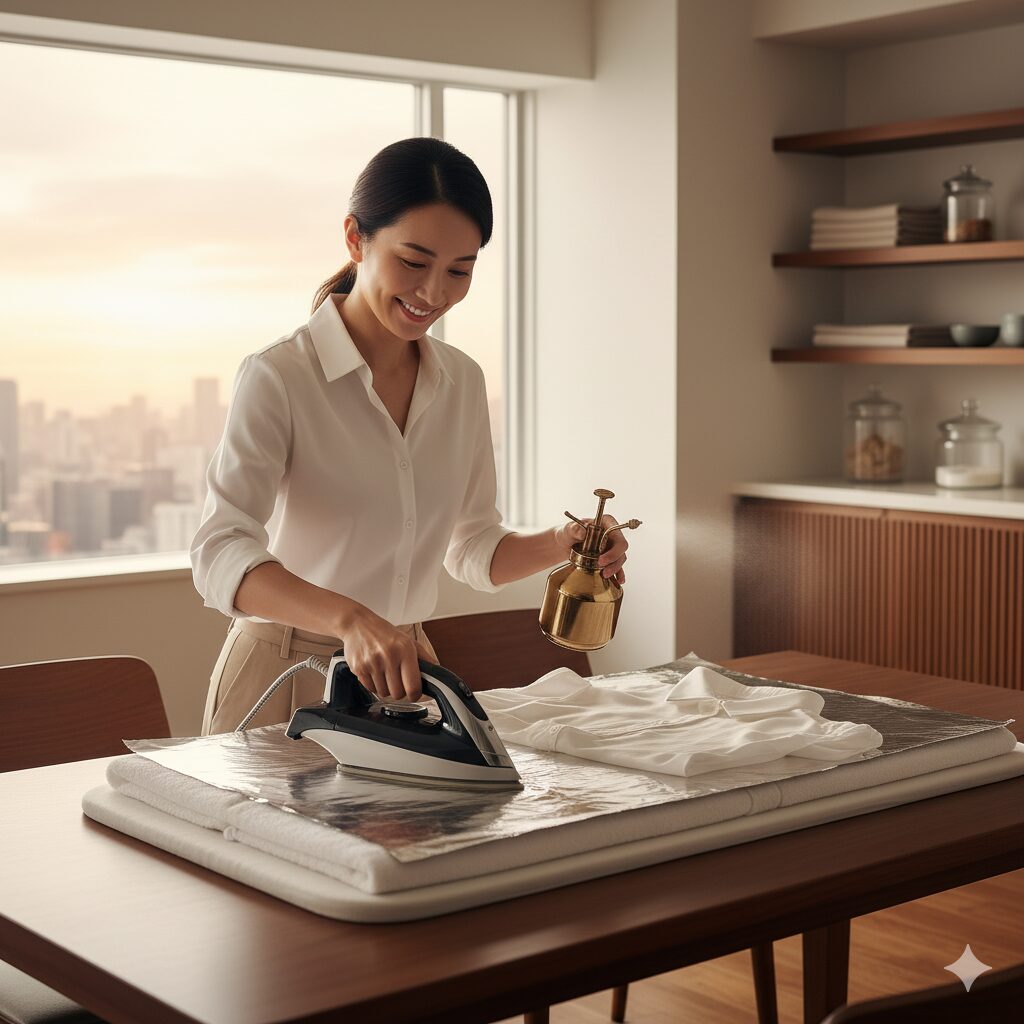 アイロン時短を叶える応用テクニックと裏技