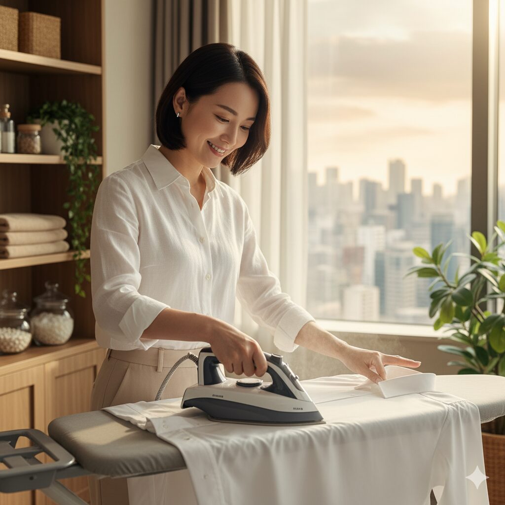 究極のワイシャツアイロン時短術