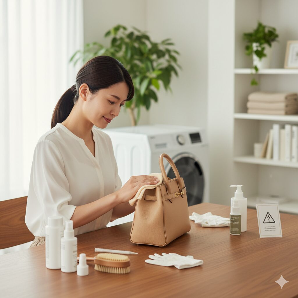 革クリーニング家庭でできることと注意点