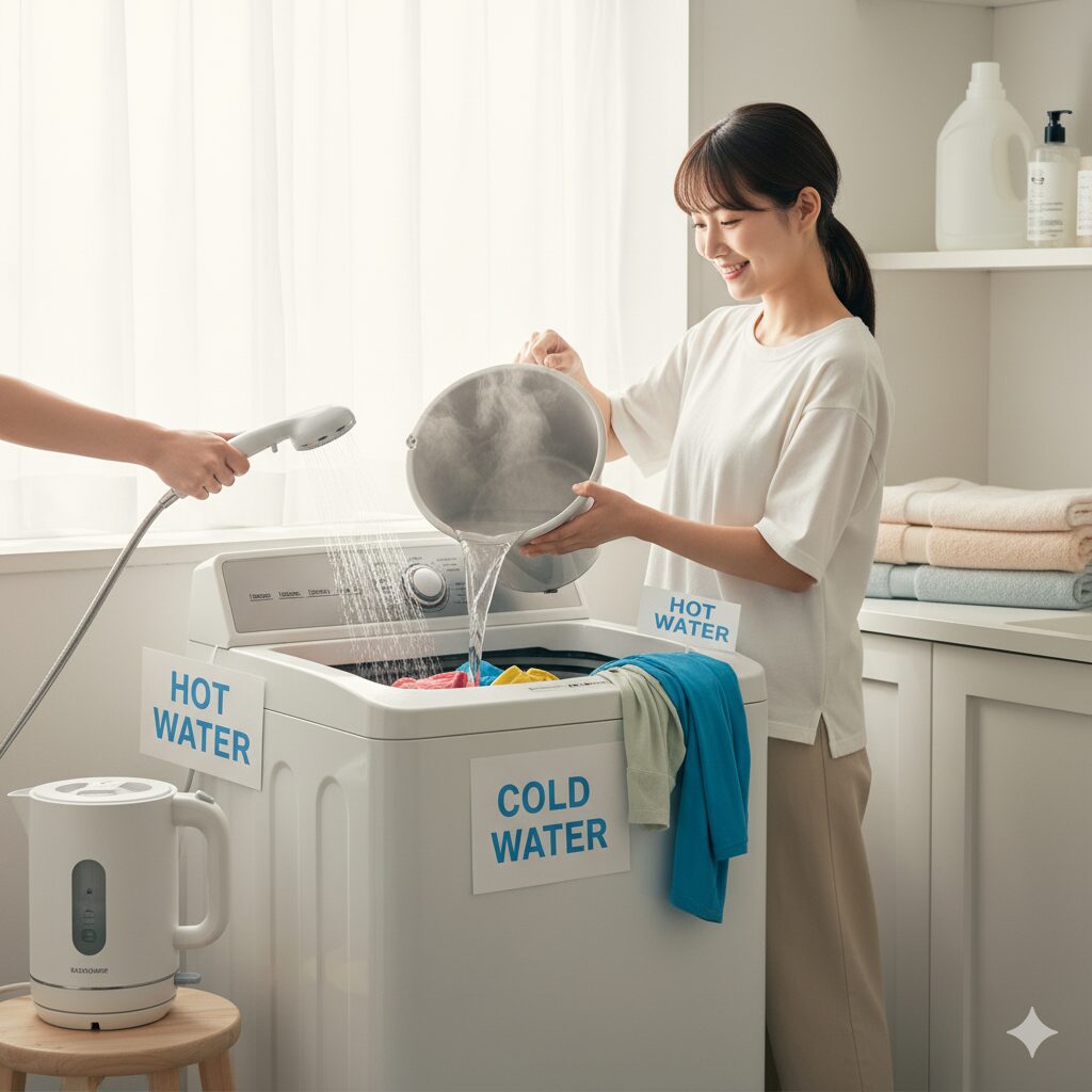 洗濯は冷たい水と温かい水のどちらが効果的ですか?