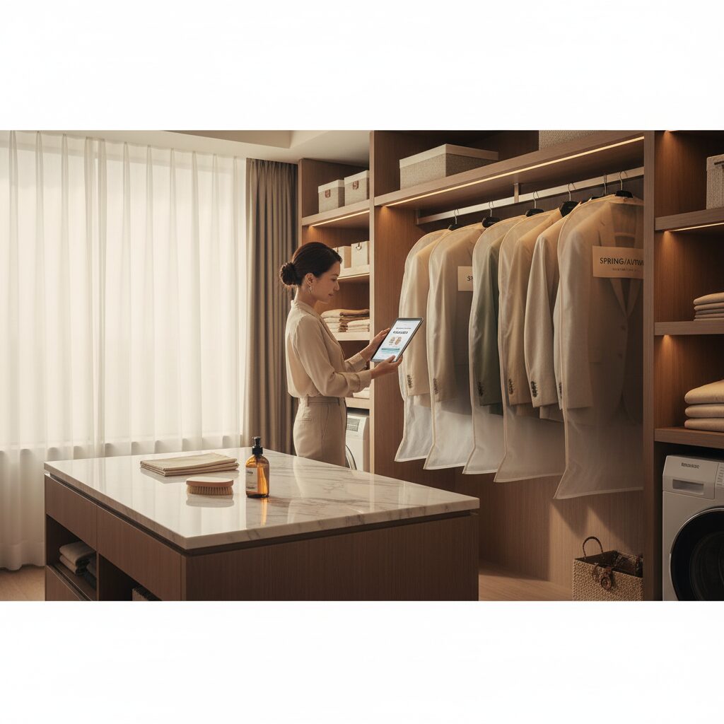 スーツは何ヶ月に一回クリーニングすべきか