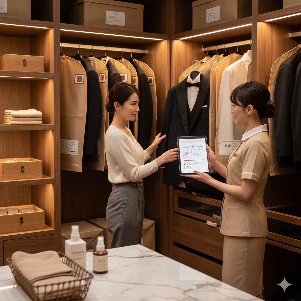 たまにしか着ないスーツのクリーニング頻度は?