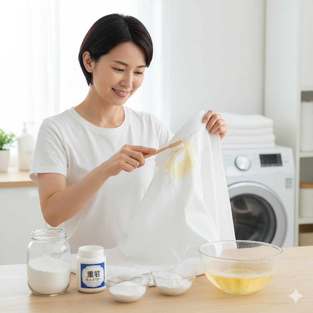 重曹やセスキ炭酸ソーダで落とす方法