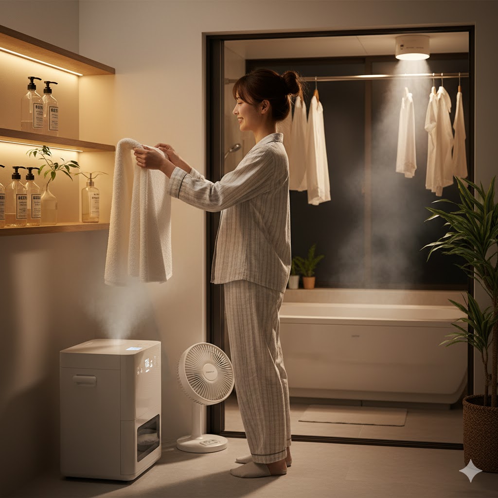 夜干しでも臭わないための乾燥対策